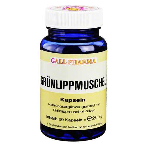 Gr&uuml;nlippmuschel Gph Kapseln - 1