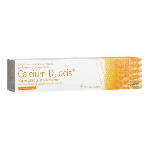 Calcium D3 acis 1000 mg / 880 I.E. Brausetabletten - 1