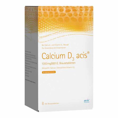 Calcium D3 acis 1000 mg / 880 I.E. Brausetabletten - 1