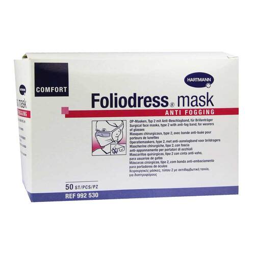 Foliodress mask Comfort anti fogging Typ II OP-M.gr&uuml;n - 1