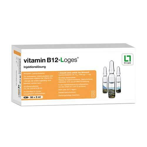 Vitamin B12-Loges Injektionsl&ouml;sung Ampulle  - 1