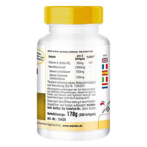 Nachtkerzen&ouml;l 500 mg Kapseln - 3