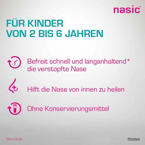 Nasic f&uuml;r Kinder ohne K. Nasenspray - 4