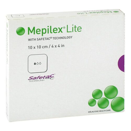MEPILEX Lite Schaumverband 10x10 cm steril - 1
