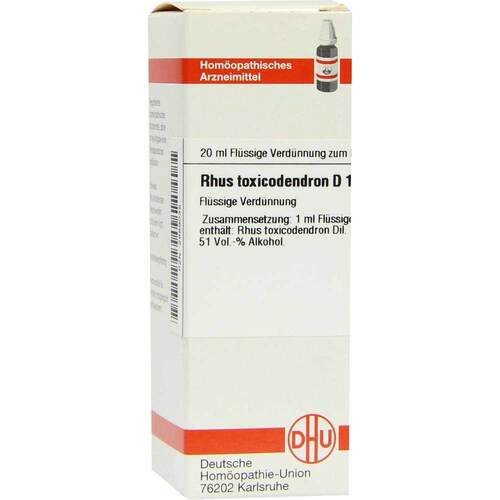 Rhus Toxicodendronicodendron D 10 Dilution - 1
