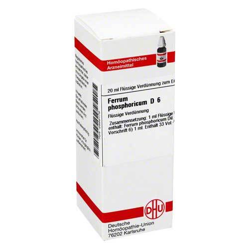 FERRUM PHOSPHORICUM D 6 Dilution - 1