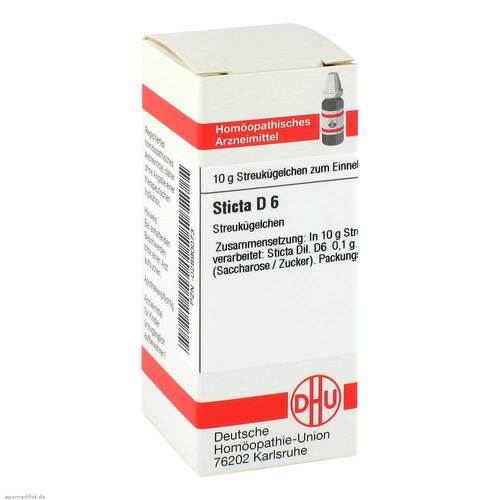 STICTA D 6 Globuli - 1