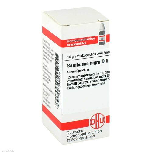 SAMBUCUS NIGRA D 6 Globuli - 1