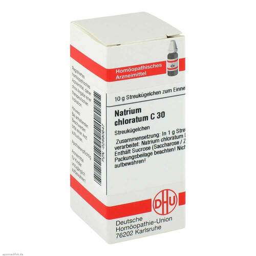 Natrium chloratum C 30 Globuli - 1