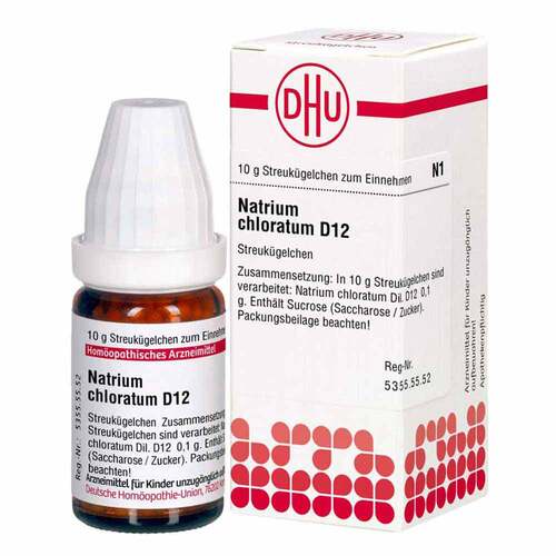 Natrium chloratum D 12 Globuli - 1