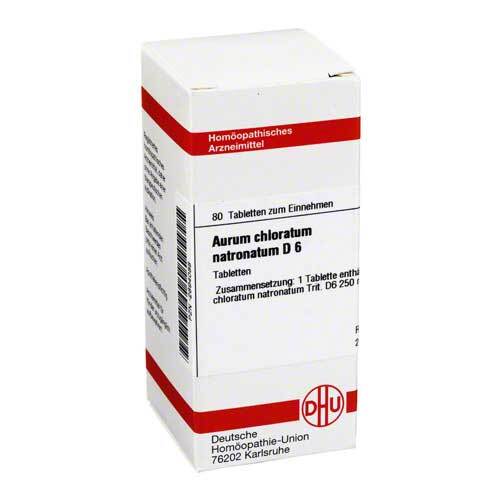 AURUM CHLORATUM NATRONATUM D 6 Tabletten - 1