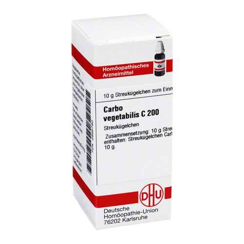 Carbo vegetabilis C 200 Globuli - 1