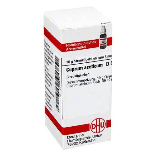 CUPRUM ACETICUM D 6 Globuli - 1