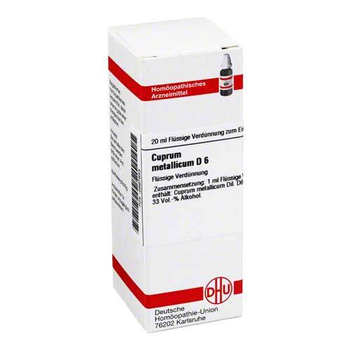 CUPRUM METALLICUM D 6 Dilution - 1