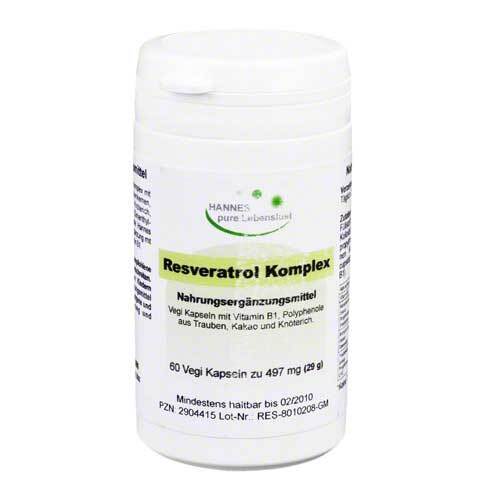 RESVERATROL KOMPLEX Vegi Kapseln - 1