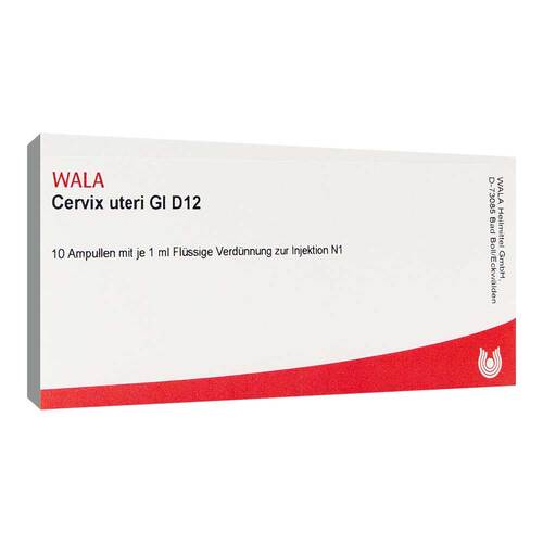 CERVIX uteri GL D 12 Ampullen - 1