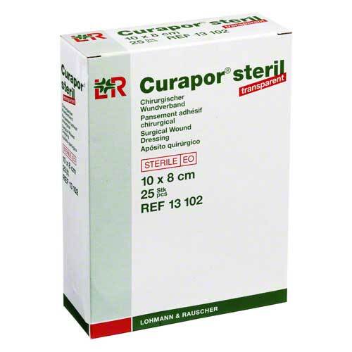CURAPOR Wundverband steril transparent 8x10 cm - 1
