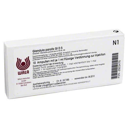 GLANDULA PAROTIS GL D 5 Ampullen - 1