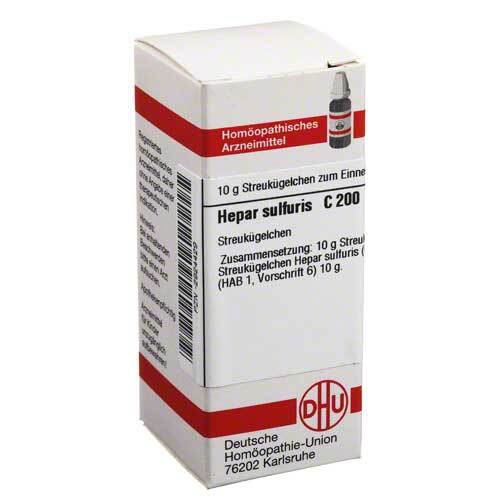 HEPAR SULFURIS C 200 Globuli - 1
