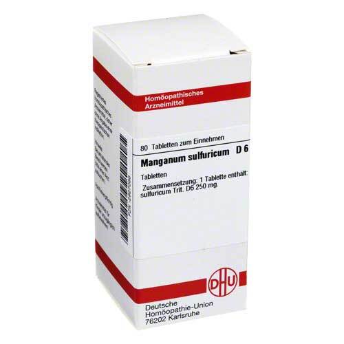 MANGANUM SULFURICUM D 6 Tabletten - 1