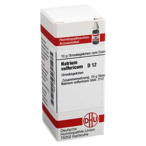 Natrium sulfuricum D 12 Globuli - 1