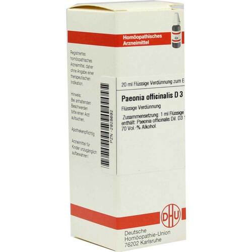 PAEONIA OFFICINALIS D 3 Dilution - 1