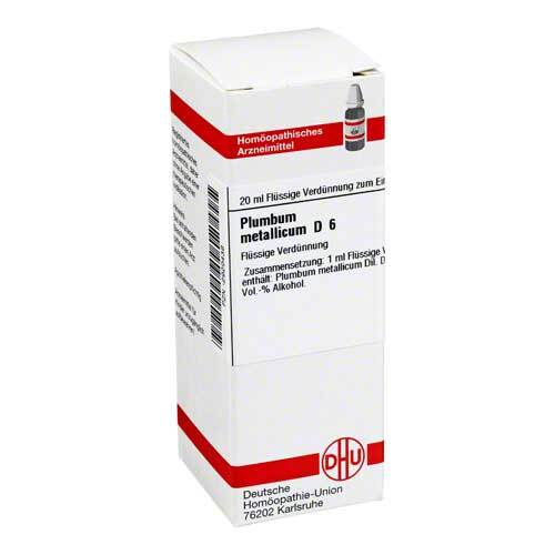 PLUMBUM METALLICUM D 6 Dilution - 1