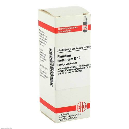 PLUMBUM METALLICUM D 12 Dilution - 1