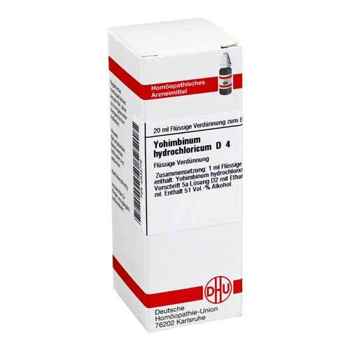 YOHIMBINUM HYDROCHLORICUM D 4 Dilution - 1