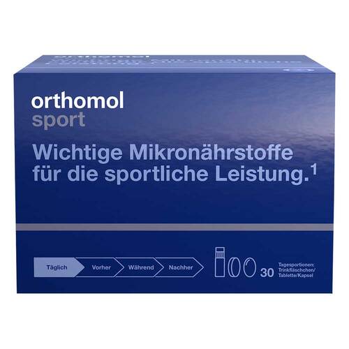 Orthomol Sport Trinkfl&auml;schchen / Tabletten /Kapseln Kombipackung  - 1