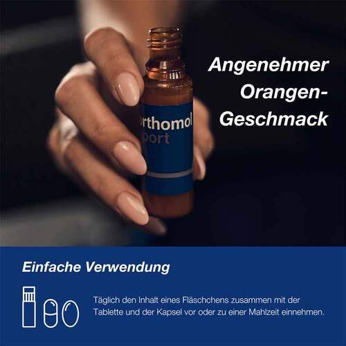 Orthomol Sport Trinkfl&auml;schchen / Tabletten /Kapseln Kombipackung  - 4