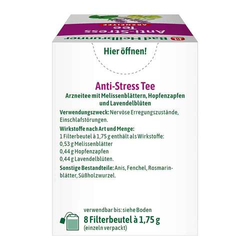 BAD HEILBRUNNER Anti-Stress-Tee Filterbeutel - 2