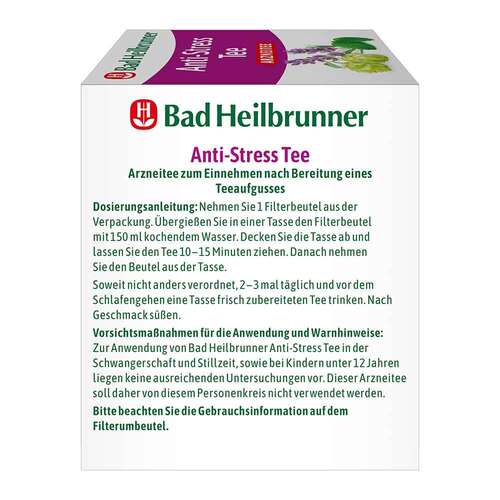 BAD HEILBRUNNER Anti-Stress-Tee Filterbeutel - 3