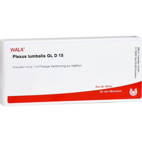 PLEXUS LUMBALIS GL D 15 Ampullen - 1