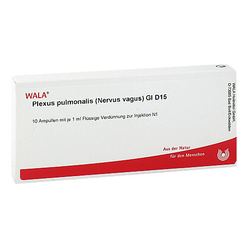 PLEXUS PULMONALIS Nervus vagus GL D 15 Ampullen - 1