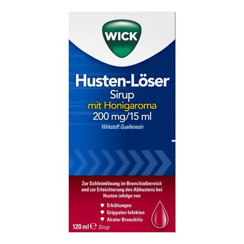 Wick Husten-L&ouml;ser Sirup mit Honigaroma 200mg / 15ml - 1