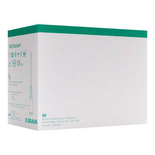 Sterican Kan&uuml;len Luer-Lok 0,80x40 mm Gr&ouml;&szlig;e 2 gr&uuml;n - 1