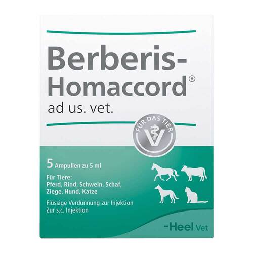 Berberis Homaccord ad us.vet.Ampullen - 1