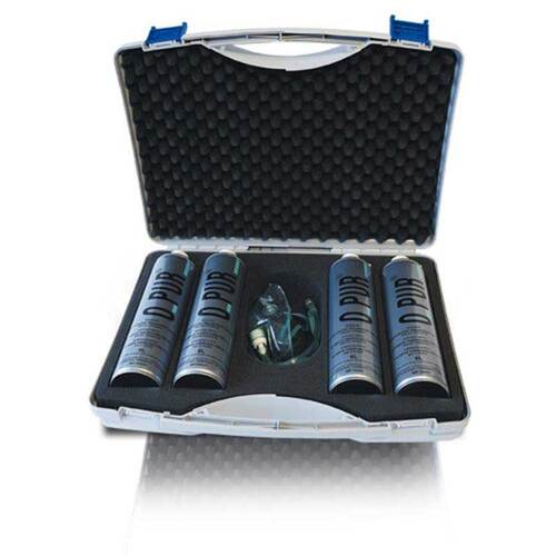O Pur Sauerstoff Kofferset mit Maske - 1