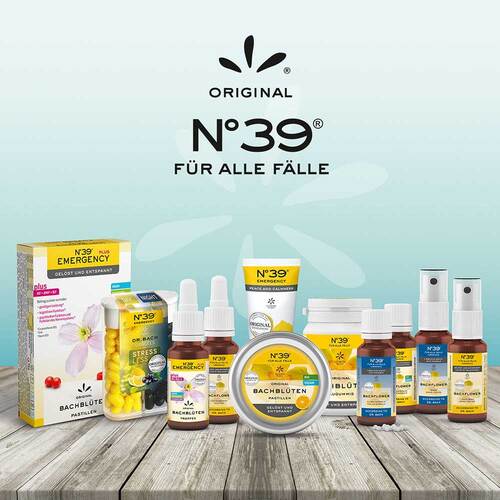 Bachbl&uuml;ten Notfall No.39 Pastillen Bio - 2