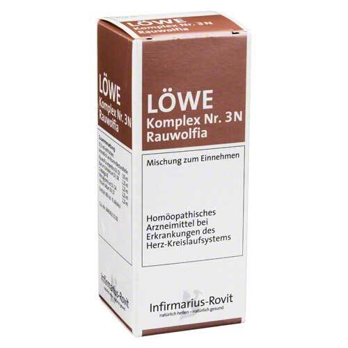 L&ouml;we Komplex Nr.3 N Rauwolfia Tropfen - 1
