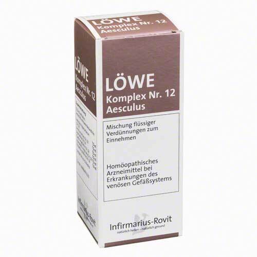 L&ouml;we Komplex Nr.12 Aesculus Tropfen - 1