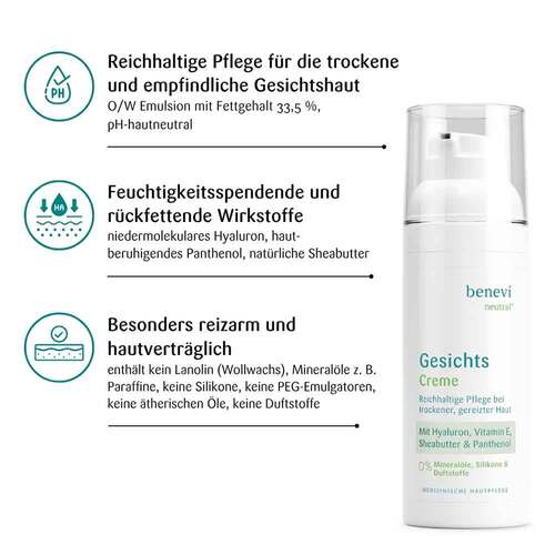 Benevi neutral Gesichts-Creme - 3