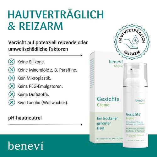 Benevi neutral Gesichts-Creme - 4