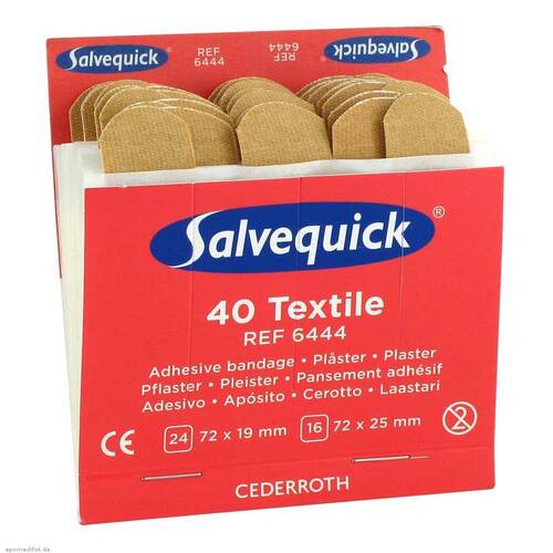 Salvequick Pflasterstrips elastisch Refill 6444 - 1