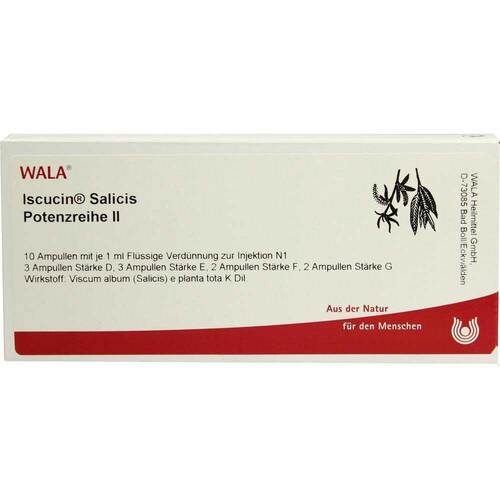 ISCUCIN salicis Potenzreihe II Ampullen - 1