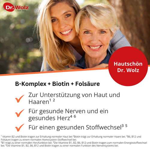 B-Komplex + Biotin+Fols&auml;ure Tabletten - 2
