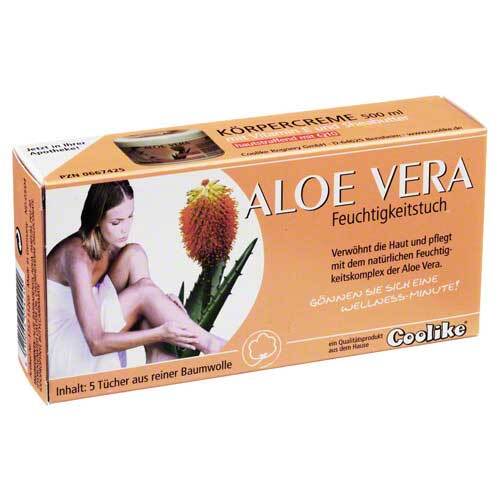 Coolike Aloe Vera Feuchtigkeitstuch - 1