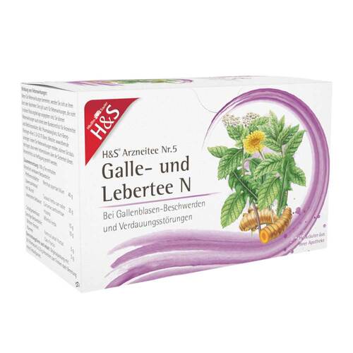 H&S Galle- und Lebertee N Filterbeutel - 1