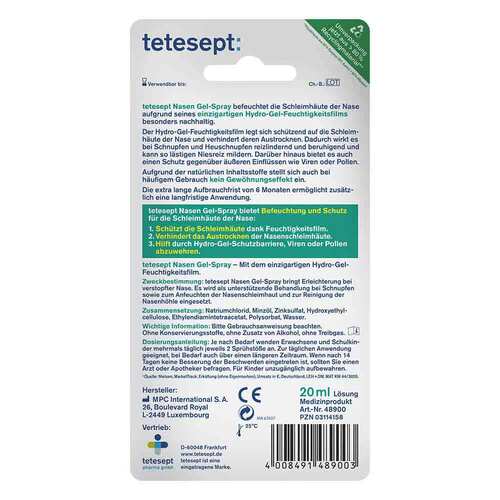 TETESEPT Nasen Gel-Spray - 2